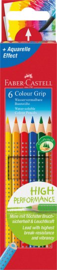 Faber Castell Farbstift Colour Grip 2001 6 Stk.