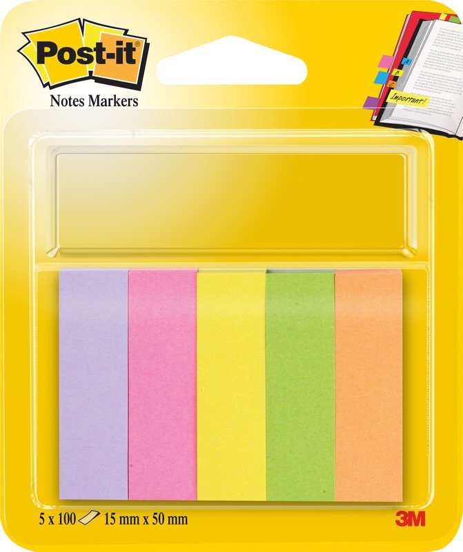 Post-it Marker 15x50mm à 5 Pic1