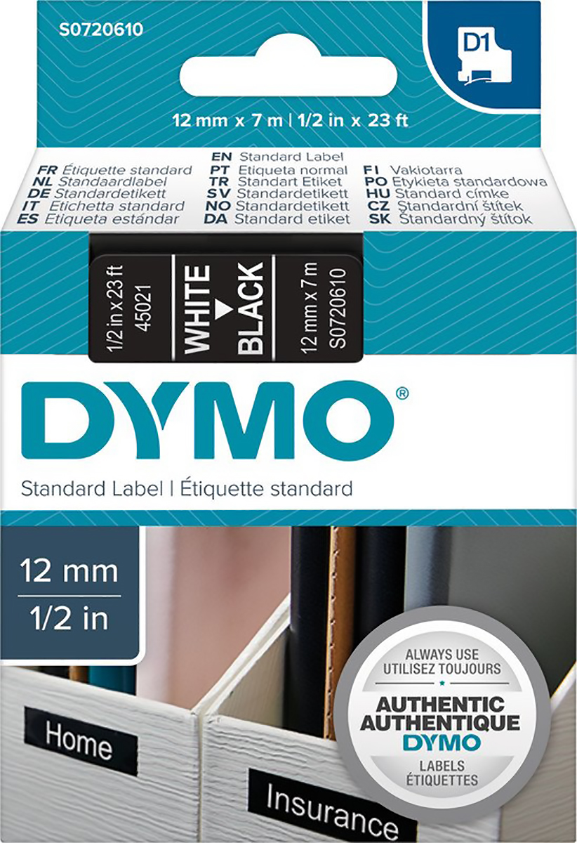 Dymo Band 12mmx7m Pic1