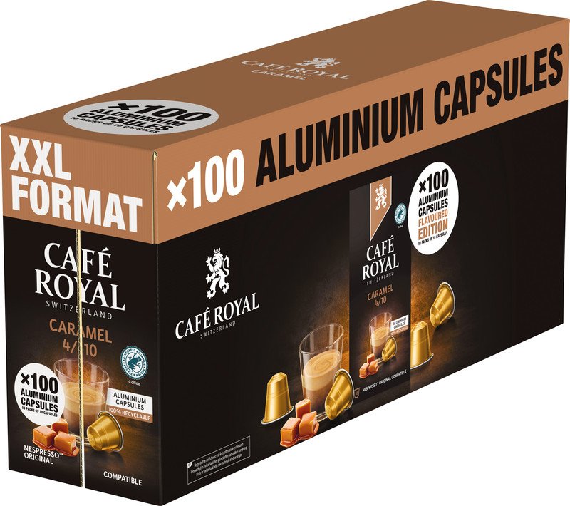 Café Royal Kaffeekapseln Caramel Aluminium Pic1