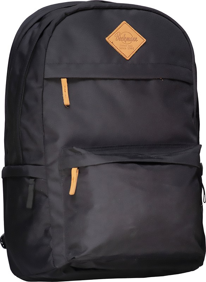 Beckmann Rucksack College Black Pic1