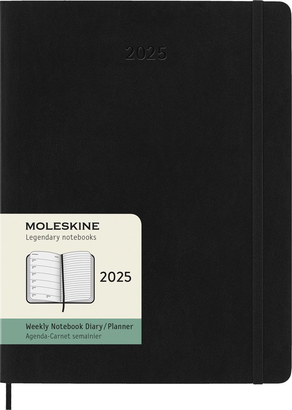 Moleskine Geschäftsagenda Soft Cover Weekly 2025 Pic1