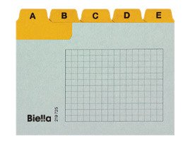 Biella Kartei-Leitkarten A7 quer A-Z à 25 Pic1