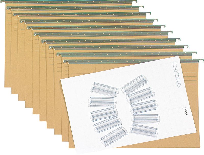 Biella Original Dossiers suspendus 83100 32 x 24cm Set 10 Pic1