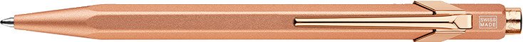 Caran d'Ache Kugelschreiber 849 Metal mit Etui rosegold Pic2