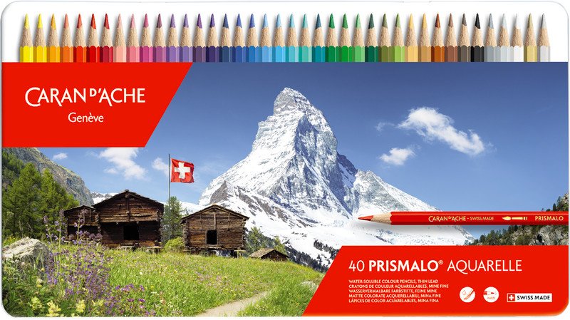 Caran d'Ache Farbstift Prismalo Aquarelle 40-er Pic1