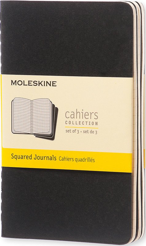 Moleskine Notizhefte Cahier Pocket A6 kariert à 64 Seiten Pic1