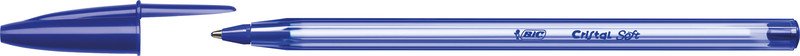 Bic Kugelschreiber Cristal Soft blau Pic1