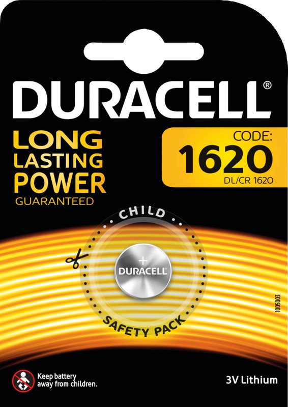 Duracell Knopfzellen CR1620 Pic1