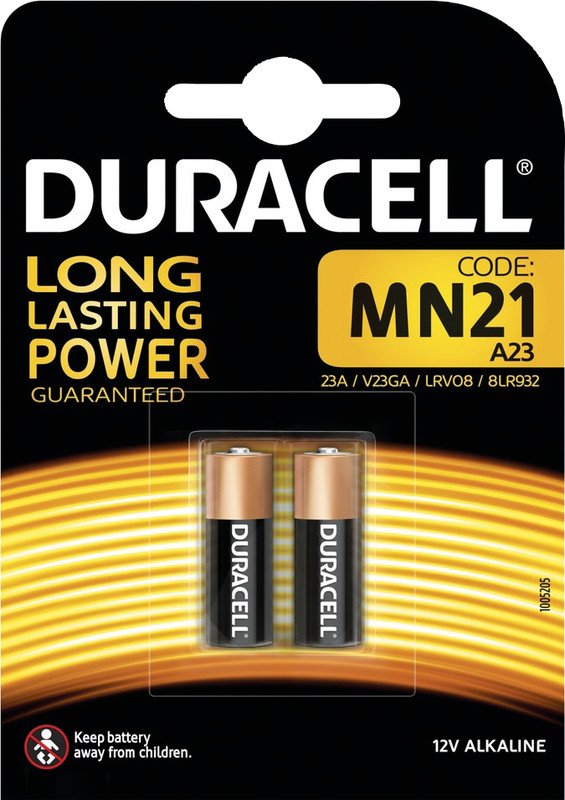 Duracell pile Security MN21 12V à 2 Pic1