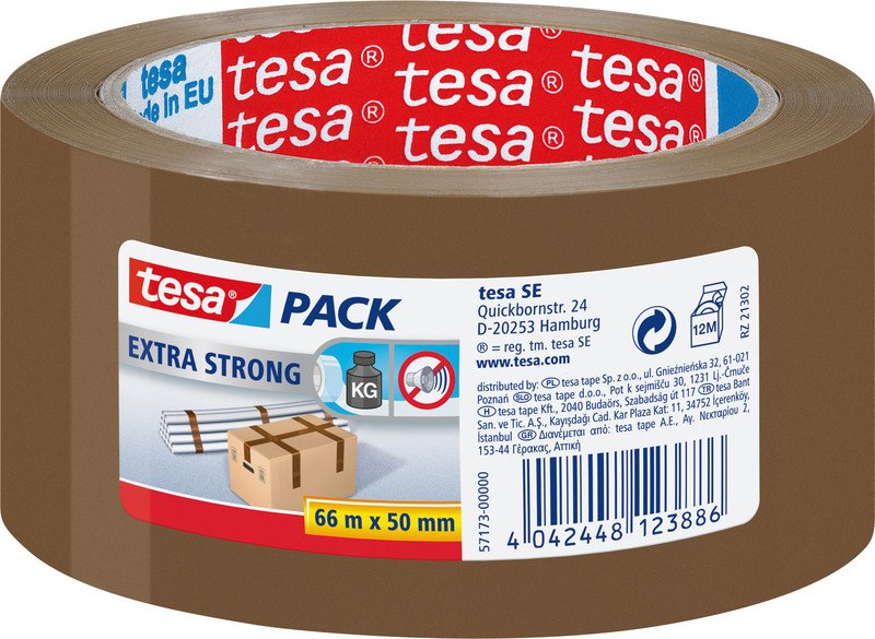 Tesa Ruban d'emballage PVC extra strong 50mmx66m Pic1