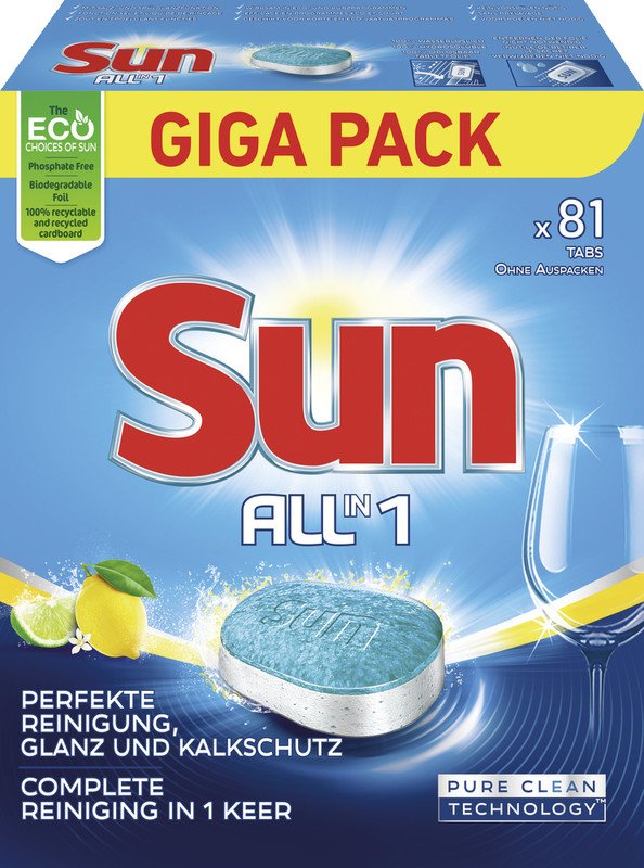 Sun Pro Formula Tablettes All in 1 Complete Lemon Pic1