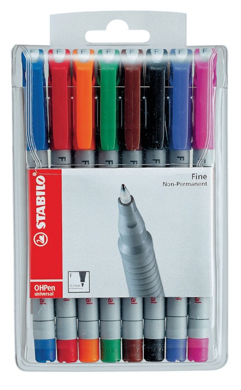 Stabilo OHPen Marker 852 F 8er Etui Pic1