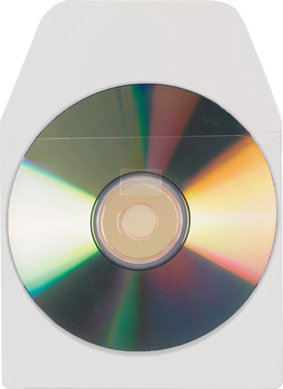 3L CD/DVD-pochettes avec rabat adhésive Pic1