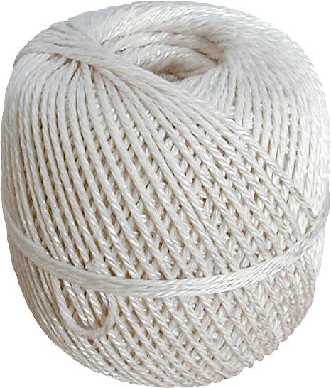 Bächi-Cord Ficelle d'emballage blanche 80m/140g Pic1