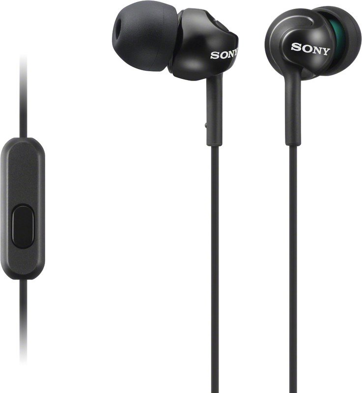 Sony Ecouteurs in-ear MDR-EX110AP noir Pic1