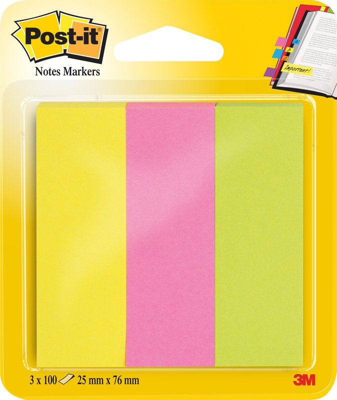 Post-it Marker 25x76mm à 3 Pic1