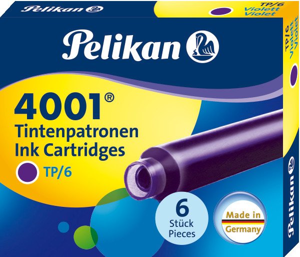 Pelikan Tintenpatronen Standard TP6 à 6 Pic1