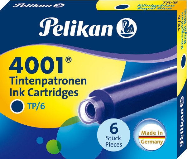 Pelikan Cartouches d'encre Standard TP6 à 6 Pic1