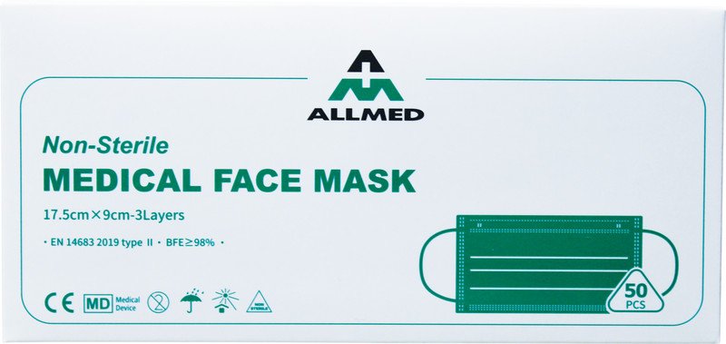 Masque d'hygiène type IIR  175x90mm avec bande élastique Pic5