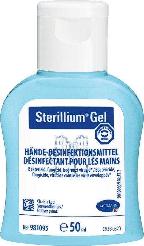 Sterillium Produit désinfectant pour les mains Gel 50ml Pic1