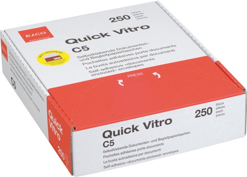 Elco Quick Vitro Enveloppes-pochettes C5 f à droite à 250 Pic3
