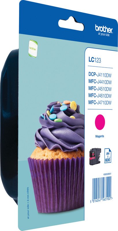 Brother InkJet LC-123M magenta Pic1