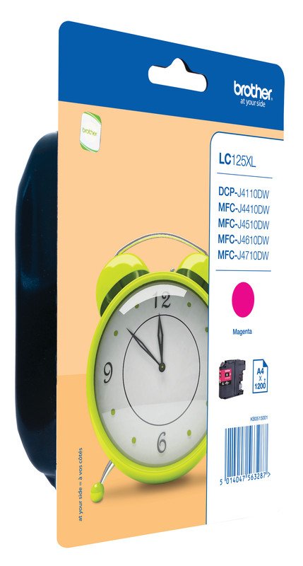 Brother InkJet LC-125XLM magenta Pic1