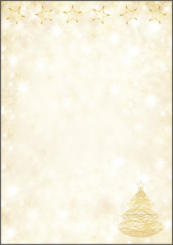 Sigel papier avec motif de Noël A4 90gr Graceful Christmas Pic1
