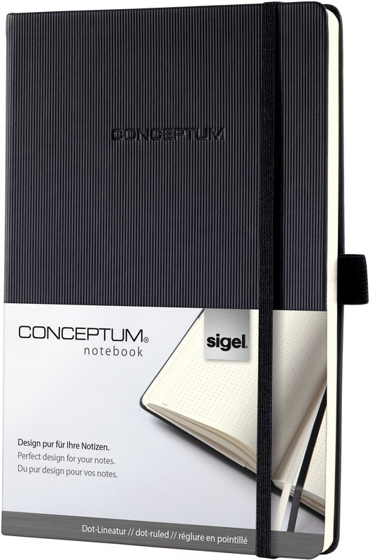Sigel livre notes  Conceptum hardcover A4 5mm quadrillé Pic2