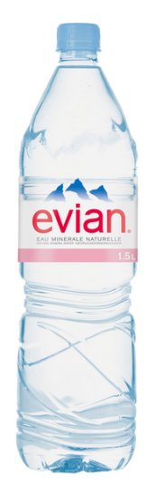 Evian eau minérale non gazeuse 1.5l Pet Pic1