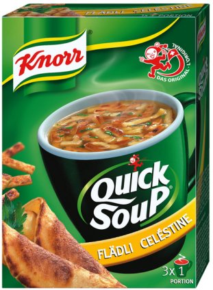 Knorr Quick Soup Célestine 34g 3x1 Port. Pic1