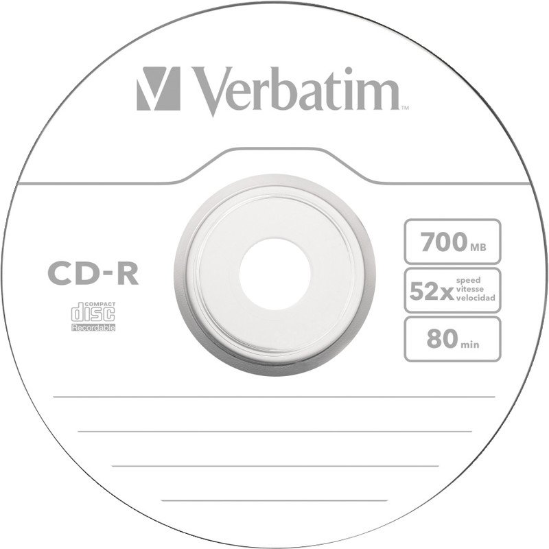 Verbatim CD-R 700/80/52x à 50 Pic2