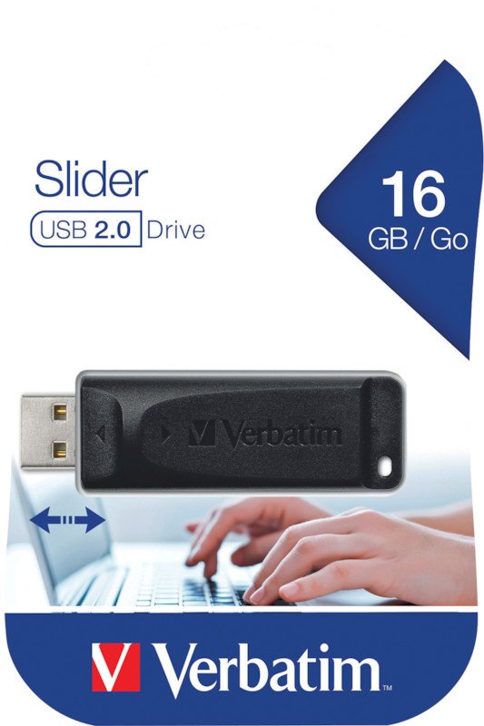 Verbatim Clé USB Slider 16 GB Pic3