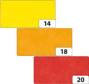 Folia papier de soie 50x70 cm rouleax de 3x2 feuilles