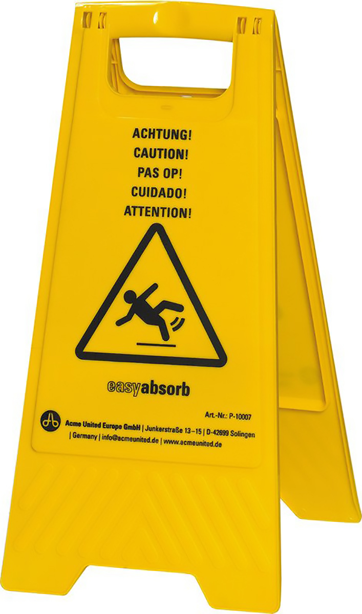 Easyabsorb Warnschild Rutschgefahr Pic1