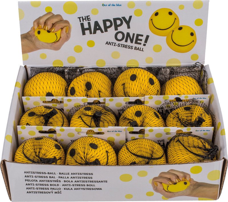 OUT OF THE BLUE Anti-Stress-Ball The Happy One Pic1