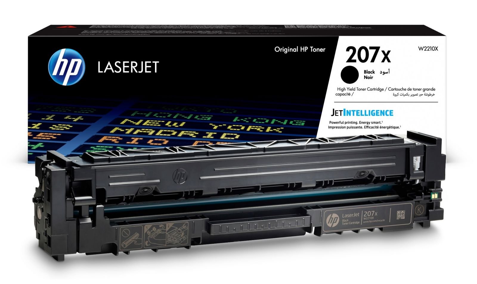 HP Toner 207X schwarz Pic1