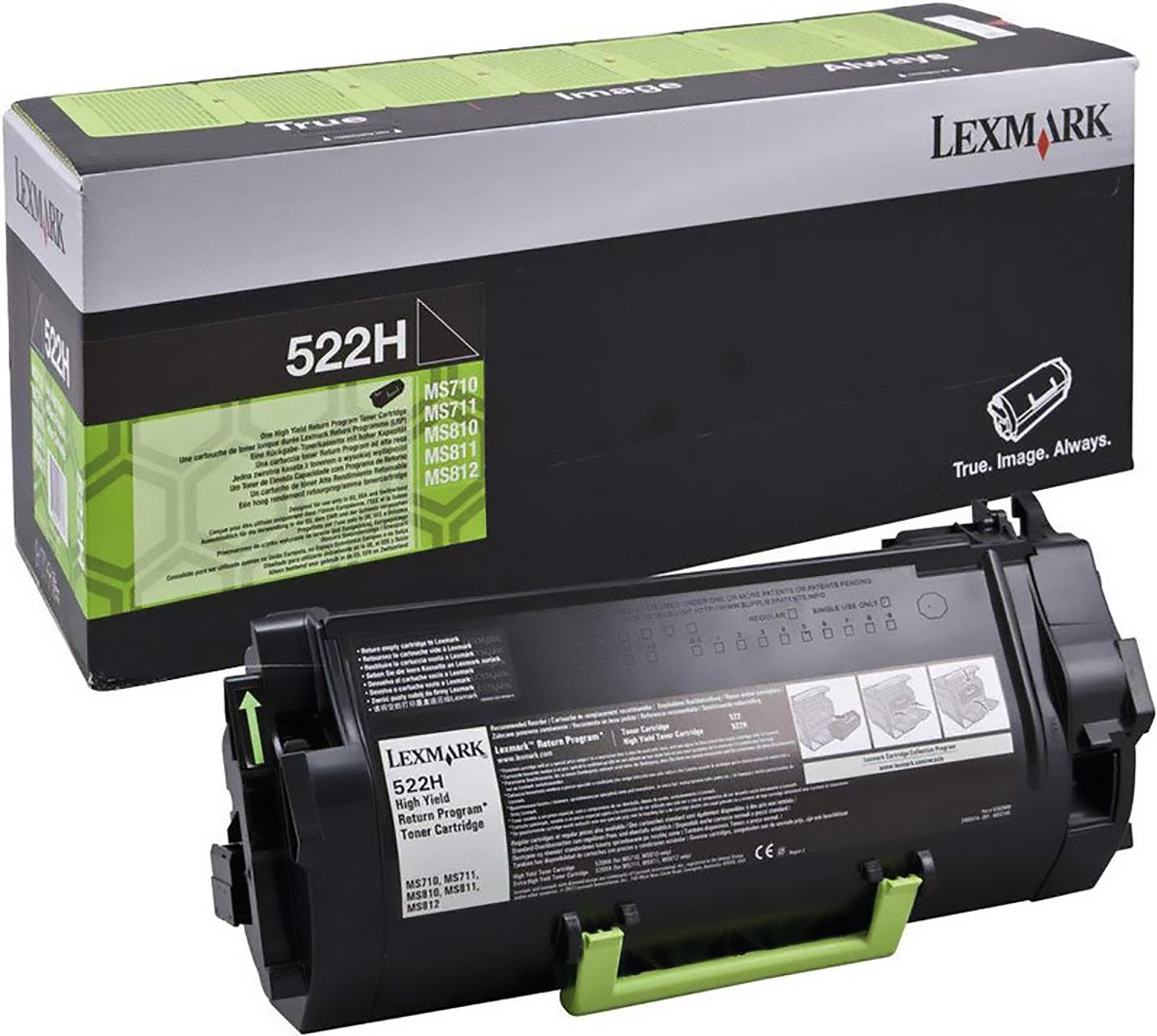 Lexmark Toner 52D2H00 noir Prebate Pic1