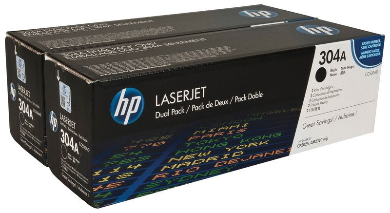 HP Toner 304A schwarz Pic1