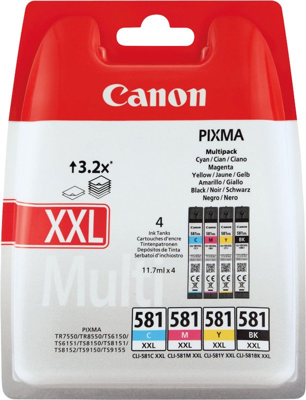 Canon InkJet CLI-581XXLBK Multi Pic1