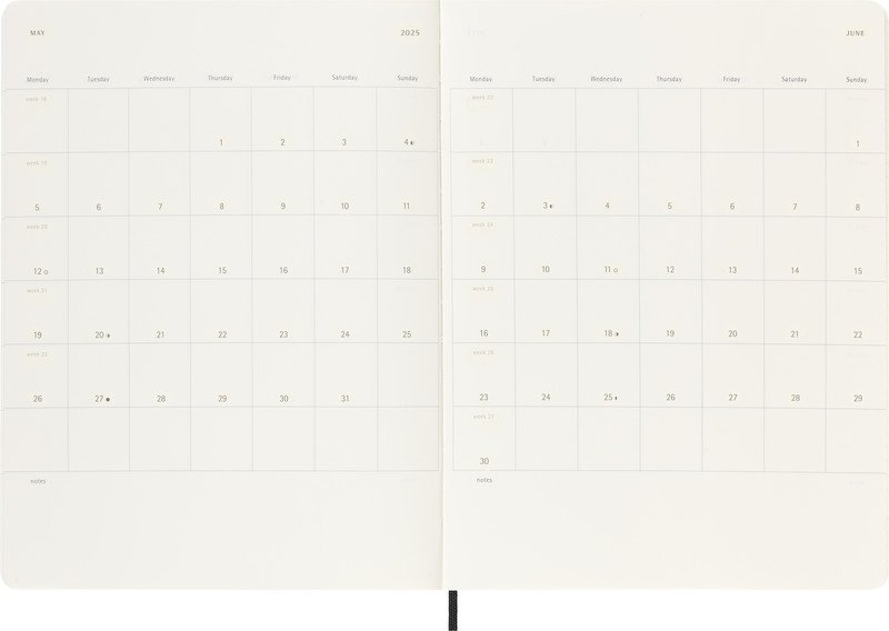 Agenda scolaire MOLESKINE® Soft Cover 190 x 25 cm, 1s/p Pic3