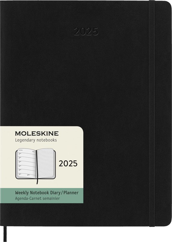 Moleskine commercial agenda Soft cover Weekly 2025 Pic1