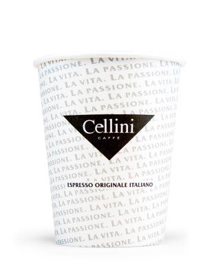 Cellini cappucino cobelet en carton 250ml à 50 pieces Pic1