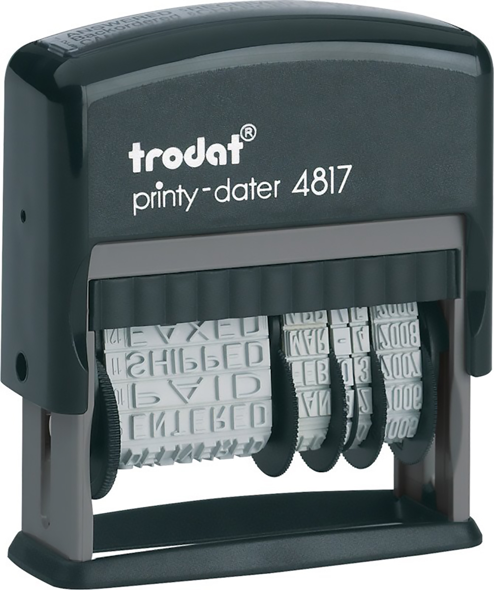 Trodat Printy Dater 4817 allemand 3,8mm Pic1