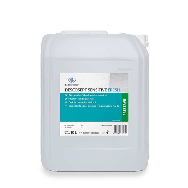 Dr. Schumacher Descosept Sensitive Fresh Allzweckreiniger – Flüssigkeit, Kanister – 10 l