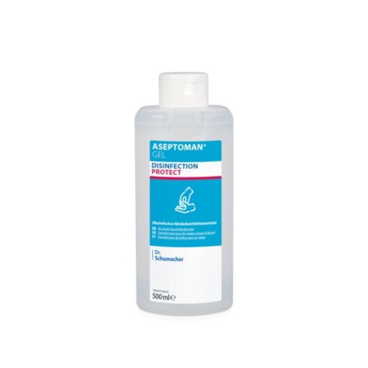 Dr. schumacher Händedesinfektionsgel – Spenderflasche – 500 ml