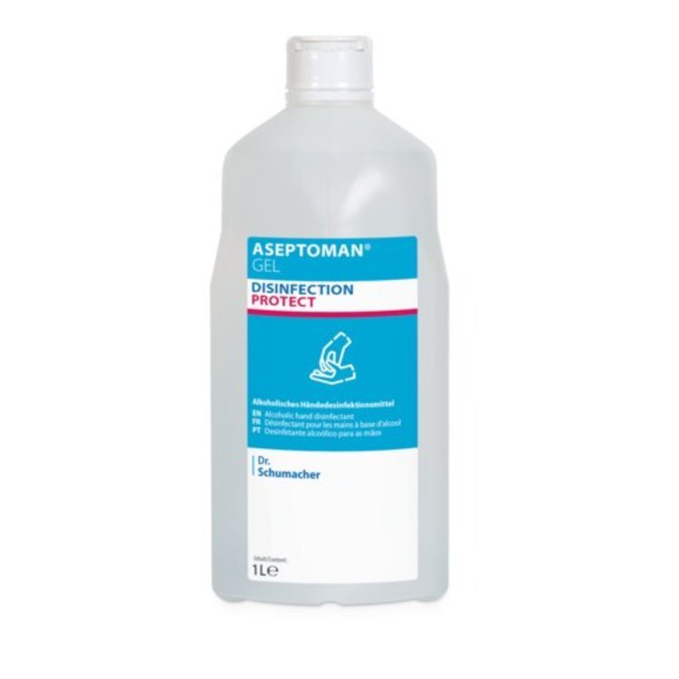 Dr. Schumacher Händedesinfektionsgel – Spenderflasche – 1 l