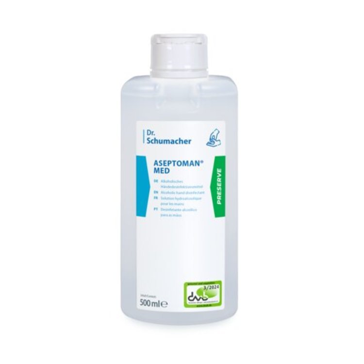 Dr. Schumacher Händedesinfektionsmittel Aseptoman Med – Flasche – 500 ml