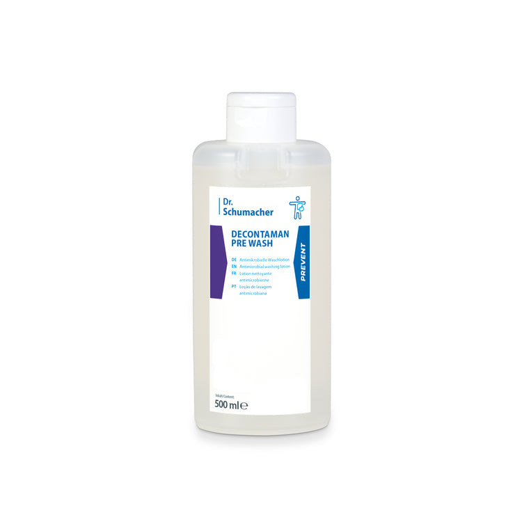 Dr. Schumacher Flüssige Handseife Decontaman Pre Wash – Antimikrobiell – 500 ml